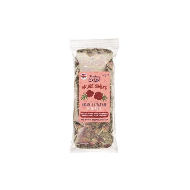 Burgess Forage and Feast, H bar med Rose 60 g.